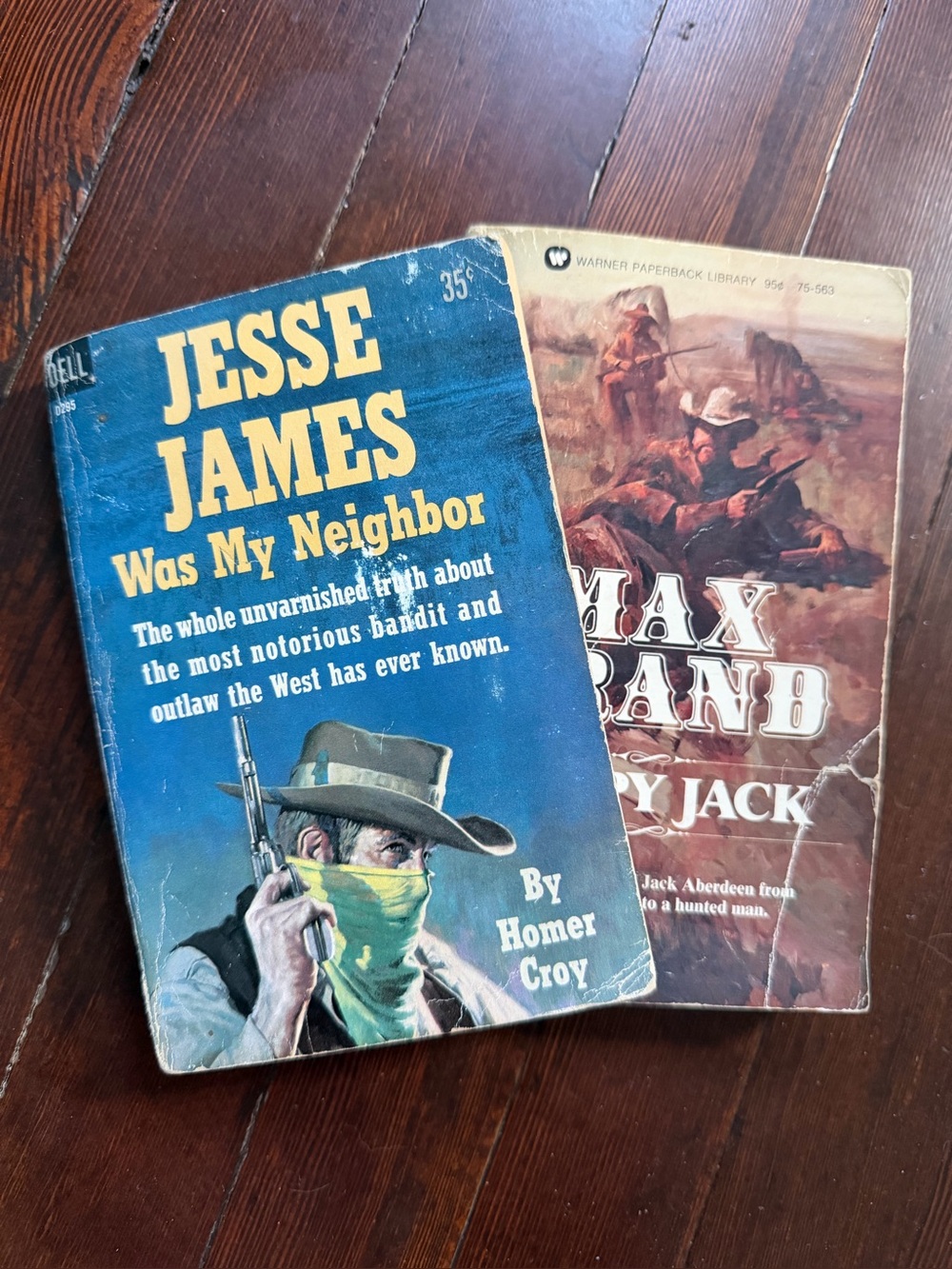 Vintage Western books